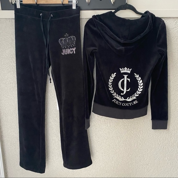 Juicy Couture Pants - Juicy Couture Velour Tracksuit Set